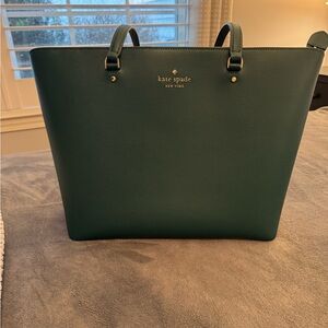 Beautiful Hunter Green Kate Spade Purse